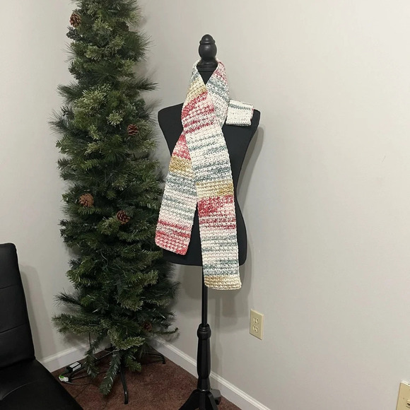 NWT Handmade, knitted, scarf and headband - Picture 1 of 3